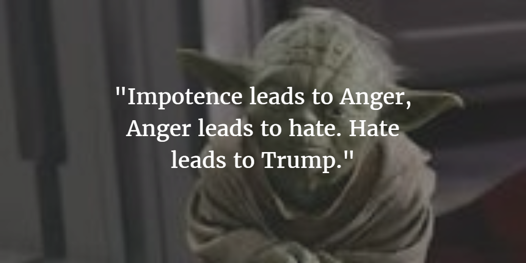 Yoda über Trump